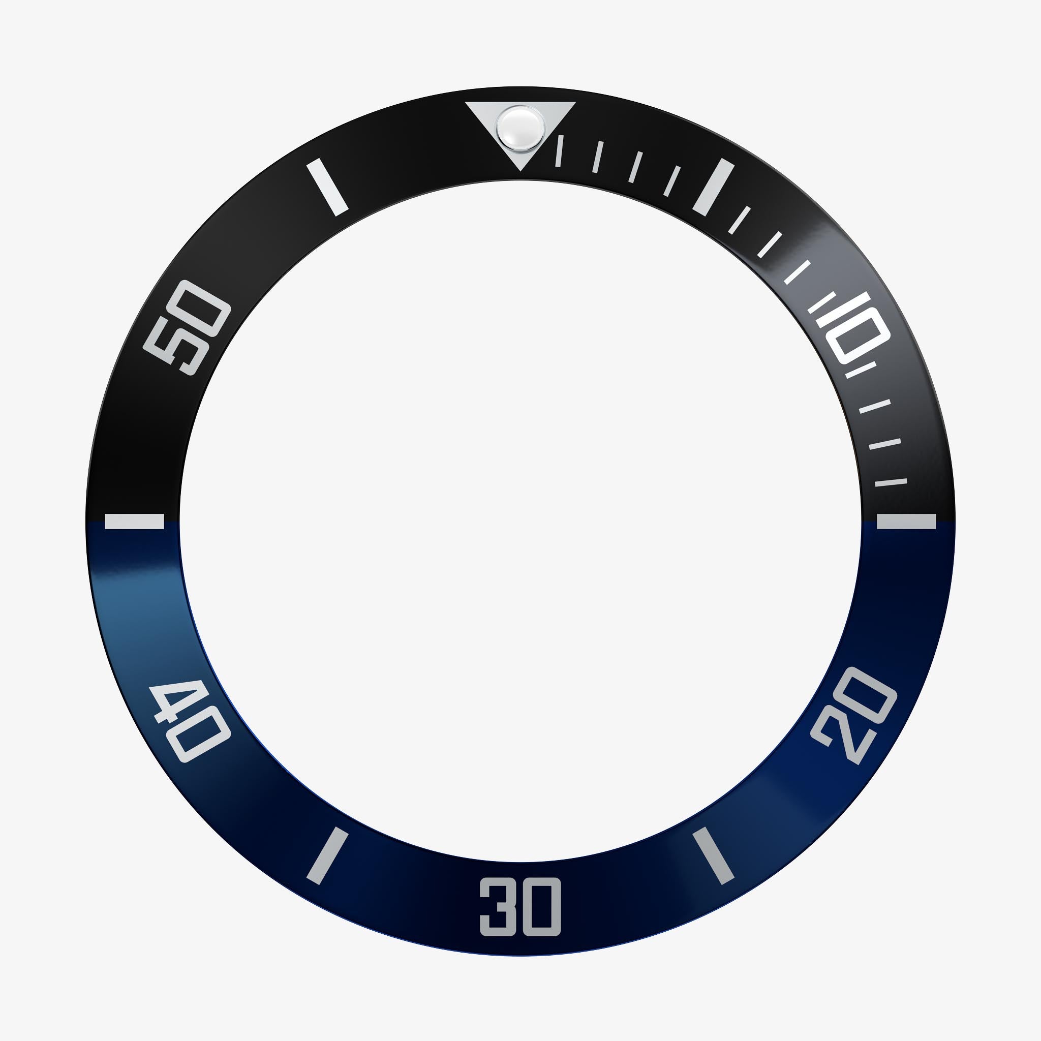 Black & Blue Bezel