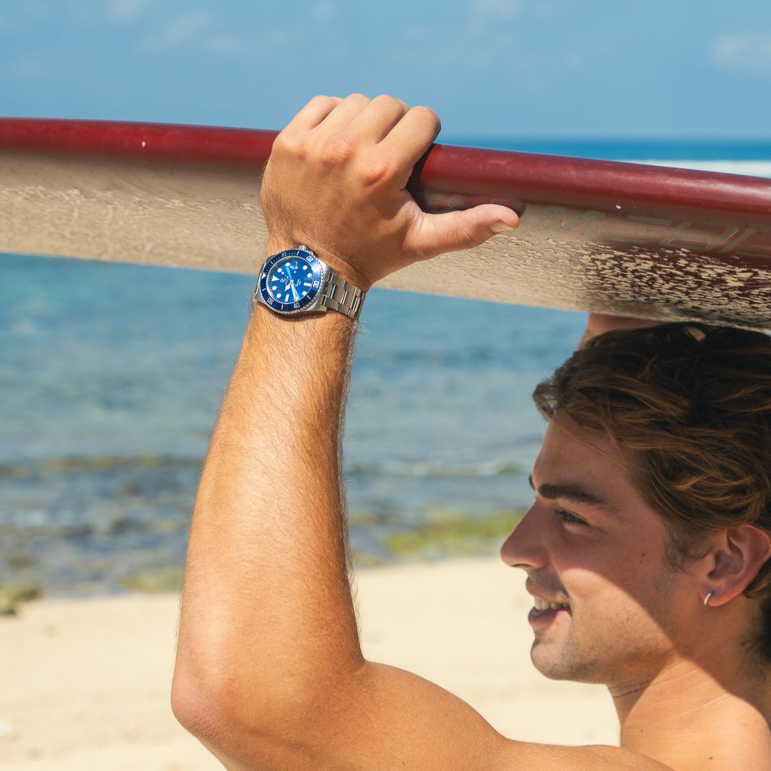 Pivot Blue - Blue Bezel