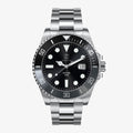 Pivot Black - Black & Gray Bezel