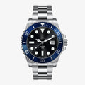 Pivot Black - Blue Bezel