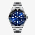 Pivot Blue - Black & Blue Bezel
