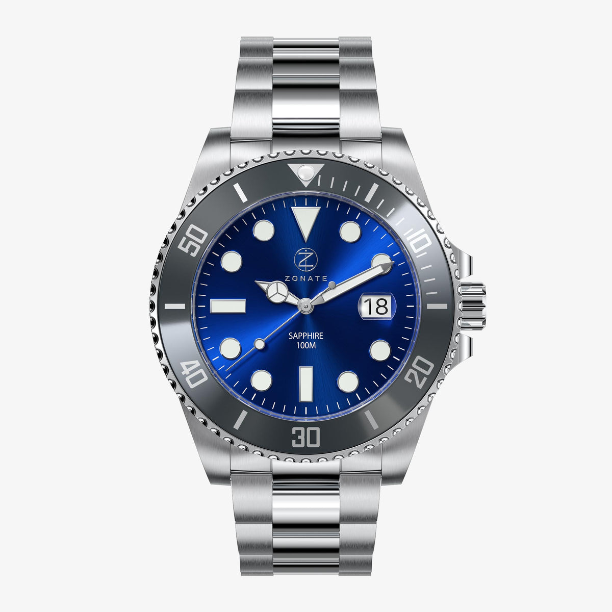 Pivot Blue - Gray Bezel