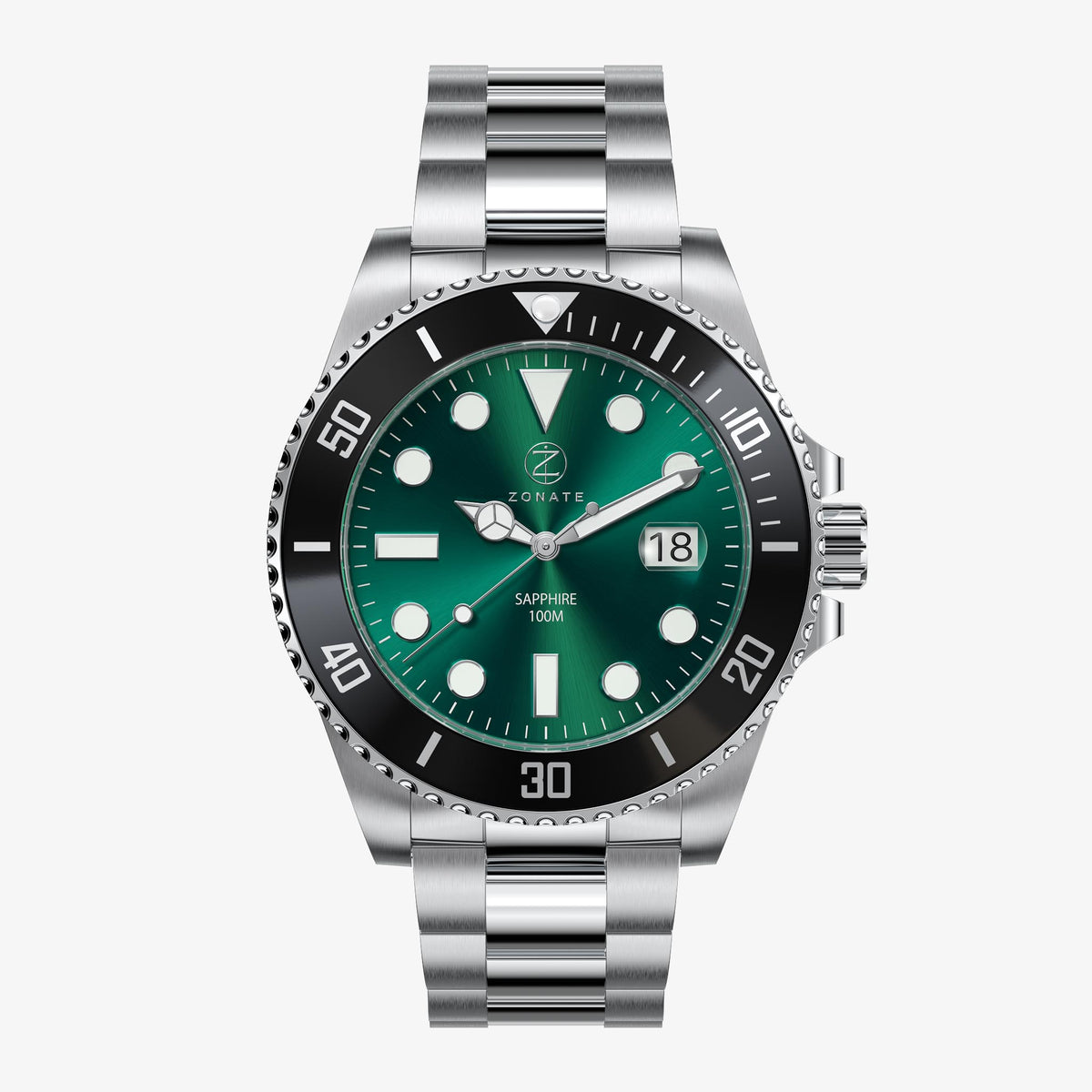 Pivot Green - Black Bezel